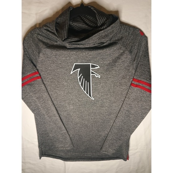 Nike Tops - Atlanta Falcons Nike Womens Small Long Sleeve Tirtle Neck Funnel Sweatshirt